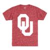 Little King NCAA Infant Knobby T-Shirt-Boys & Girls-Oklahoma-Heathered Crimson-6 Months view 2