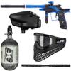 Action Village Dangerous Power Fusion Elite Insane Paintball Gun Package Kit (Tank Size: 68/4500, Black/Blue) view 1