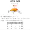 Rapala Deep Tail Dancer Crankbait, Deep Diving Hard Bait, Walleye Trout and Salmon Fishing Lure, 4-3/8", Juicy Lucy view 2