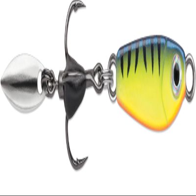 VMC Bull Spoon 1/8 oz Glow Hot Perch