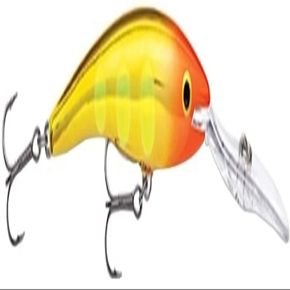 Rapala Deep Tail Dancer Crankbait, Deep Diving Hard Bait, Walleye Trout and Salmon Fishing Lure, 3-1/2", Juicy Lucy