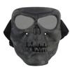 Airsoft Mask Halloween Skull Full Face Mask, Airsoft Paintball BB Gun Game Mask view 1
