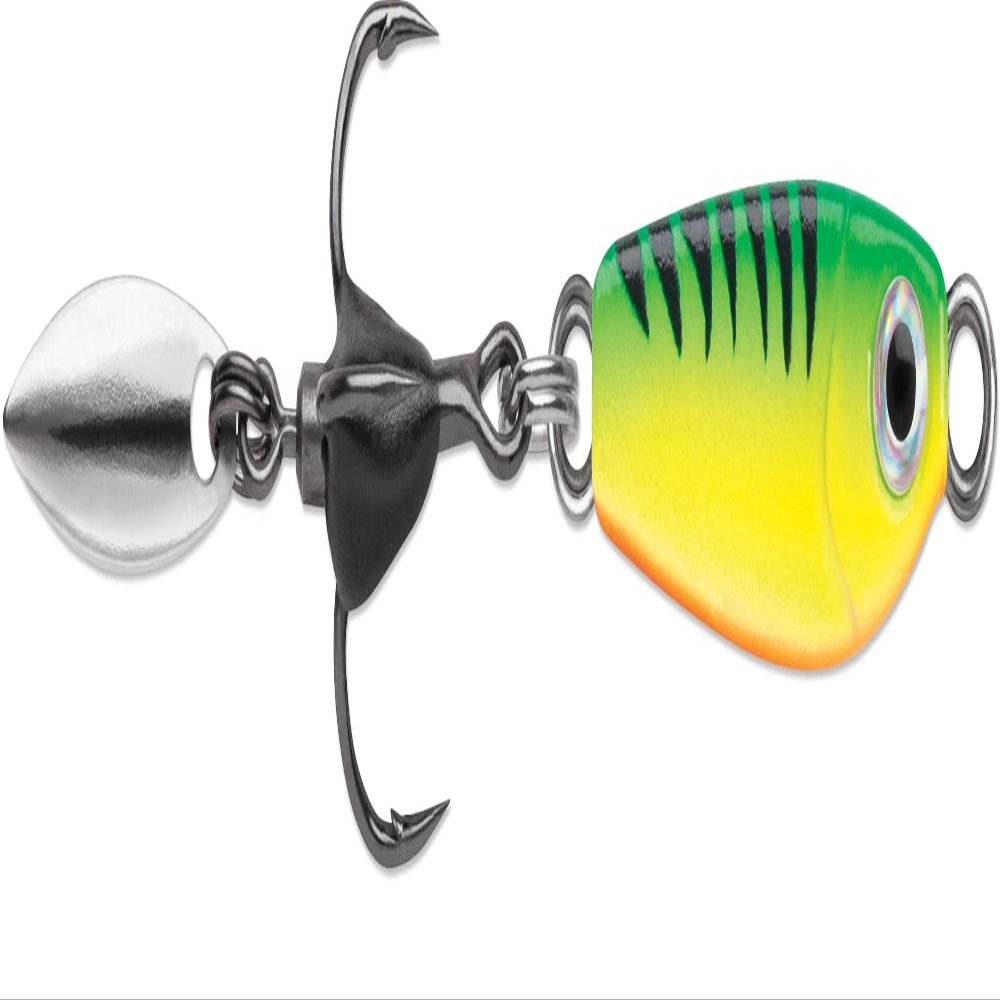 VMC Bull Spoon 1/8 oz Glow Fire Tiger