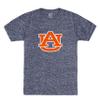 Little King Knobby NCAA Big Logo Toddler T-Shirt-Boys & Girls-Auburn-Heathered Navy-3T view 3