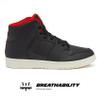 AND1 Slam Mens Basketball Shoes, Mid Top Casual Court Sneakers for Men - Black/Tan/Red, 11 Medium view 2