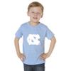 Little King Knobby NCAA Big Logo Toddler T-Shirt-Boys & Girls-North Carolina-Heathered Carolina Blue-2T view 1