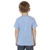 Little King Knobby NCAA Big Logo Toddler T-Shirt-Boys & Girls-North Carolina-Heathered Carolina Blue-2T view 2