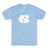 Little King Knobby NCAA Big Logo Toddler T-Shirt-Boys & Girls-North Carolina-Heathered Carolina Blue-2T view 3