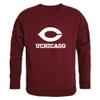 W Republic UChicago Maroons College Crewneck Pullover Sweatshirt, Adult Unisex, Maroon, X-Large - NCAA Officially Licensed Apparel view 1