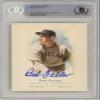 Bob Feller 2006 Topps Allen & Ginter Baseball Autograph Card #289 BAS view 1
