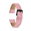 1302 18mm Women's Watch Bands, 20mm Women's Leather Watch Bands, Easy Interchangeable Watch Band, Quick Release, Gold Plated Buckle (Light Pink/Black Buckle, 20mm) view 1