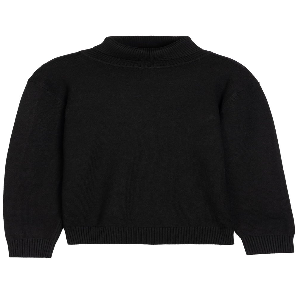 X RAY Boys Turtleneck Sweater, School Uniform Big Boys' & Little Kids Youth Turtle Neck Long Sleeve Pullover, Black, X-Large (14-16)