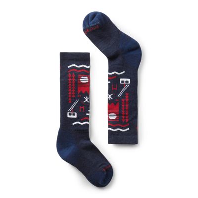Smartwool Children's Wintersport Full Cushion Ski Day Otc Deep Navy Xs