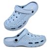 Women and Men Orthopedic Clogs Arch Support Garden Shoes Sandals Slippers with Plantar Fasciitis Feet Insoles,Light Blue/Camo,9.5-10.5 Women/7.5-8.5 Men view 1