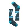 Smartwool Kids' Wintersport Polar Bear Full Cushion Merino Wool Over The Calf Pattern Socks, Twilight Blue, Small view 1