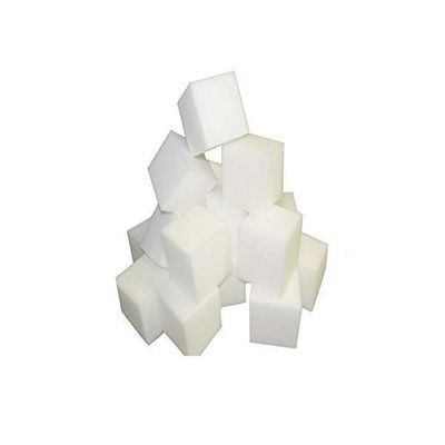 RaceCityFoam Foam Pit Cubes/Blocks 480 pcs (White) 6" x6" x6" Foam Blocks for Gymnastics Pits, Ninja Gyms, Freerunning and Parkour Courses, BMX, Trampoline & Skatepark Pits