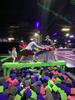 Isellfoam Foam Pit Cubes/Blocks 480 pcs (Charcoal) 6"x6"x6" Flame Retardant Pit Foam Blocks for Skateboard Parks, Gymnastics Companies, and Trampoline Arenas, CertiPUR-US Foam, Made in USA view 3