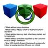 Isellfoam Foam Pit Cubes/Blocks 480 pcs (Charcoal) 6"x6"x6" Flame Retardant Pit Foam Blocks for Skateboard Parks, Gymnastics Companies, and Trampoline Arenas, CertiPUR-US Foam, Made in USA view 4
