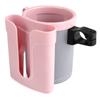 Accmor 3-in-1 Bike Cup Holder with Cell Phone Keys Holder, Bike Water Bottle Holders, Universal Bar Drink Cup Can Holder for Bicycles, Motorcycles, Scooters, Grey Pink view 2