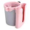 Accmor 3-in-1 Bike Cup Holder with Cell Phone Keys Holder, Bike Water Bottle Holders, Universal Bar Drink Cup Can Holder for Bicycles, Motorcycles, Scooters, Grey Pink view 3