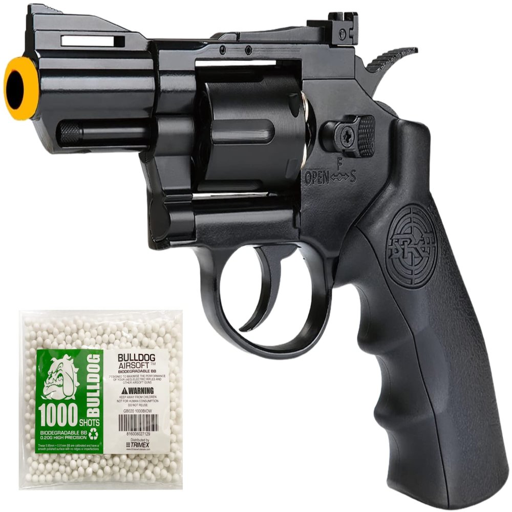 Bulldog Airsoft Revolver 2.5 Inch GBB [Titan - 350 FPS]