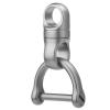TISUR Titanium Round Carabiner Clip+TISUR Swivel Key Ring Clips view 3