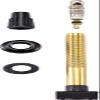 BBB BTI-159 Bicycle Tubeless Valve, Valve Length 2.4 inches (60 mm), Presta Type, Brass, Pack of 2 view 3