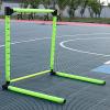 Rayuwen Adjustable Scale Agility Hurdles Football Track and Field Training Jumping Bar Set Outdoor Detachable Dogs Speed Ladders Obstacles,Green,60cm view 4