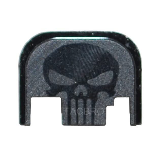 Aluminum Rear Cover Slide Back Plate End Plate Laser Skull(1-4)