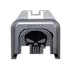 Aluminum Rear Cover Slide Back Plate End Plate Laser Skull(1-4) view 2