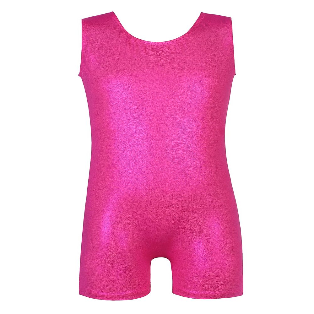 EQSJIU Big Girls Rose Red Ballet Leotard Size 9-10 Years Shorts Cute Lovely Will Not Fade For Gymnastics Dance Ballet Biketards Kids Leotards For Dance