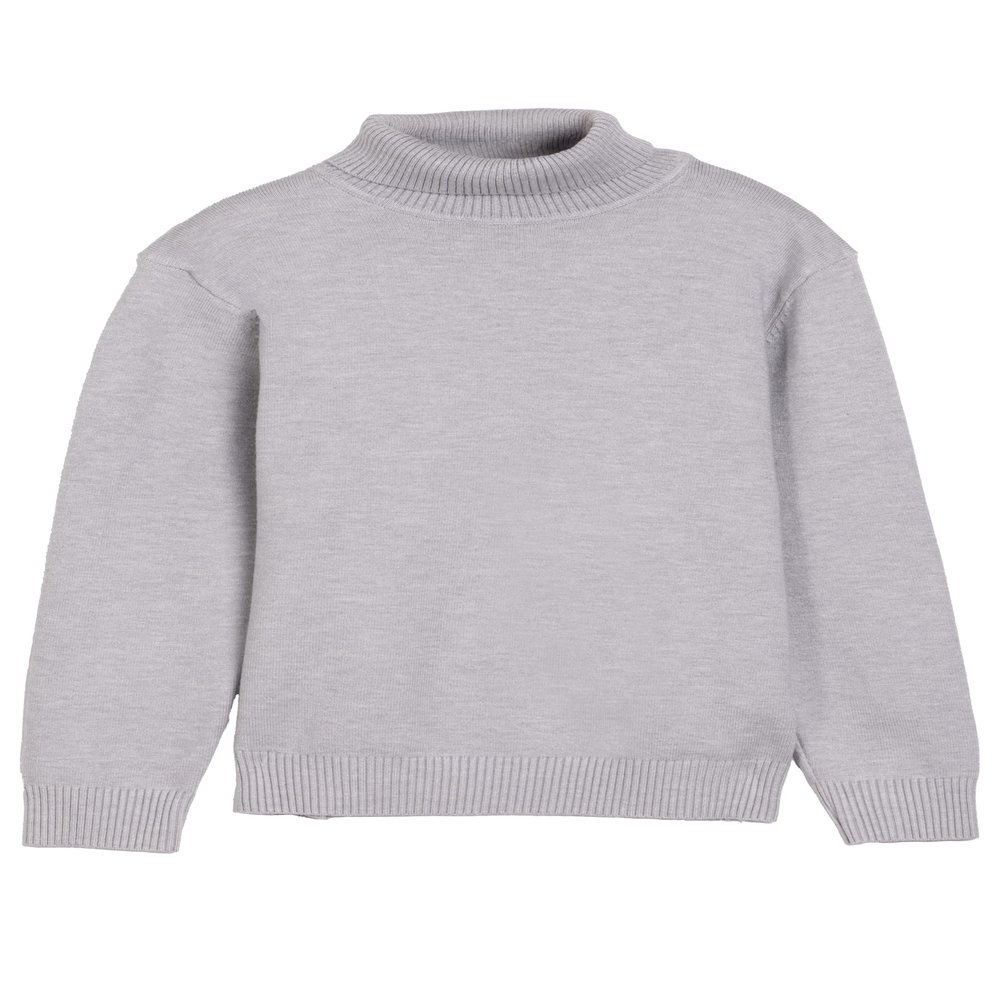 X RAY Boys Turtleneck Sweater, School Uniform Big Boys' & Little Kids Youth Turtle Neck Long Sleeve Pullover, Light Heather Grey, X-Small (5)
