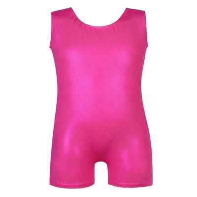 EQSJIU Girls Leotards For Gymnastics Shorts Cute Lovely Will Not Fade For Gymnastics Dance Ballet Biketards Rose Red Dance Leotard Girls 3t 4t 3-4t