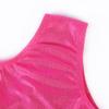 EQSJIU Girls Leotards For Gymnastics Shorts Cute Lovely Will Not Fade For Gymnastics Dance Ballet Biketards Rose Red Dance Leotard Girls 3t 4t 3-4t view 3