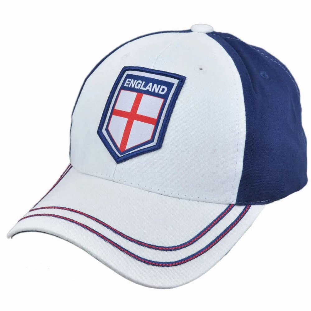 Tripact Inc England Cap Hat Soccer World Cup Adults Mens 02 White