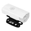 Bike Lights for Night Riding, USB Rechargeable Bike Headlight, Super Bright 500mAh Bicycle Front Light with 3 Lighting Modes for Biking, Skateboarding, Hiking, Motorcycles, Outdoor, White view 3