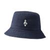 LexiuYibai Bucket Hat for Men Women Music Note Embroidered Washed Cotton Unisex Bucket Hats (Navy,7 1/2) view 1