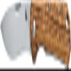 Fox Black Coil Slipjoint Zebra Wood and 440C Stainless BF-748ZW Pocket Knife BF-748 ZW view 1