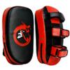 Muay Thai Pads Kicking Shield 15x7.5x4inch Solo Training Equipment Kick Muay Thai Pad Curved Kickboxing Strike Coaching Boxing MMA Martial Arts Karate Gift Child for Grandkids view 1