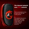 Muay Thai Pads Kicking Shield 15x7.5x4inch Solo Training Equipment Kick Muay Thai Pad Curved Kickboxing Strike Coaching Boxing MMA Martial Arts Karate Gift Child for Grandkids view 2