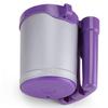 Accmor 3-in-1 Bike Cup Holder with Cell Phone Keys Holder, Bike Water Bottle Holders, Universal Bar Drink Cup Can Holder for Bicycles, Motorcycles, Scooters, Grey Purple view 4