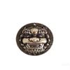 XMRISE Sword Holder Katana Samurai Stand Bracket Hanger Rack Classical Chinese Kirin Head Style Red Velvet Ornament,2Tier view 4