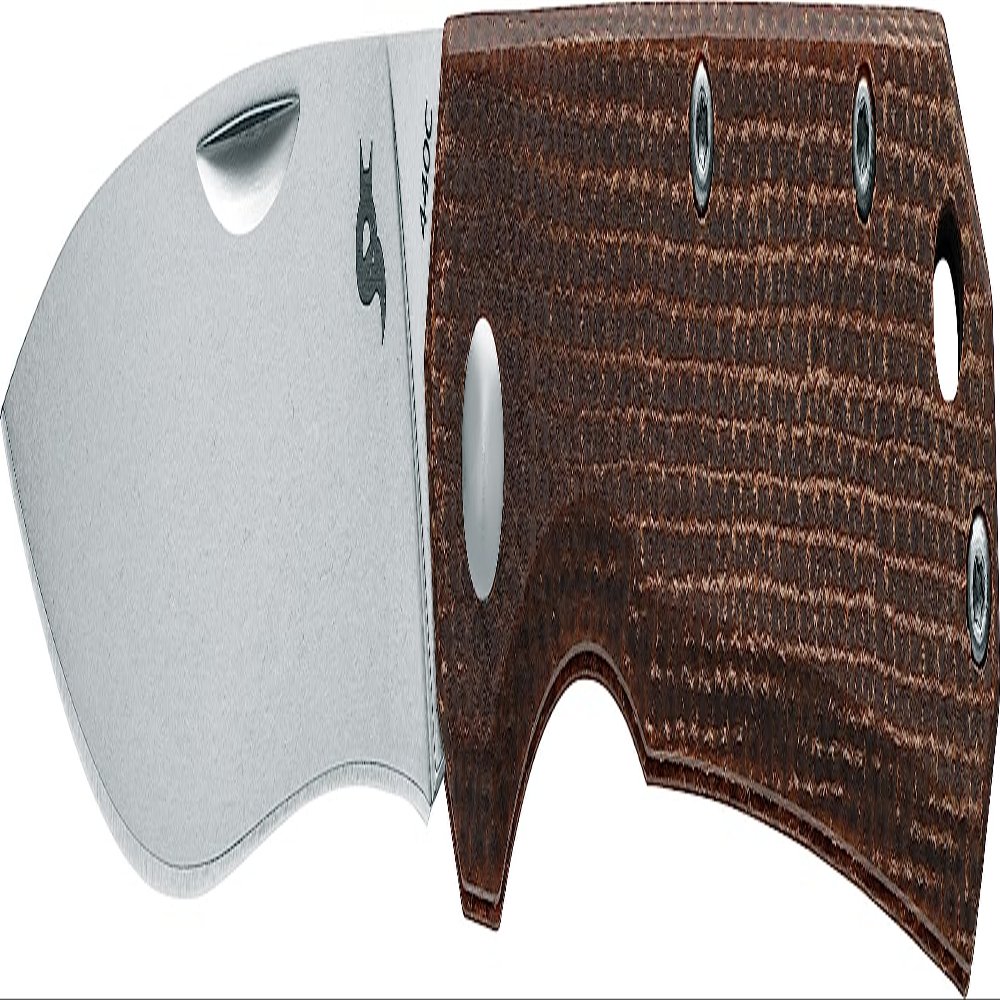 Fox Black Coil Slipjoint Brown Micarta 440C Stainless BF-748MIB Pocket Knife BF-748 MIB