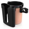 Accmor 3-in-1 Bike Cup Holder with Cell Phone Keys Holder, Bike Water Bottle Holders, Universal Bar Drink Cup Can Holder for Bicycles, Motorcycles, Scooters, Black Beige view 2