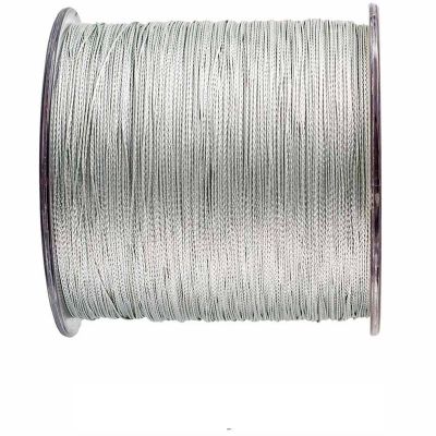 Fishing Lines 300M 4-Strand Multifilament PE 100% PE Braided Fishing Line 10 12 18 28 35 40 50 60 80 100 120LB Fishing Tool (Color : Gray, Size : X4-300M-0.10MM-12LB)