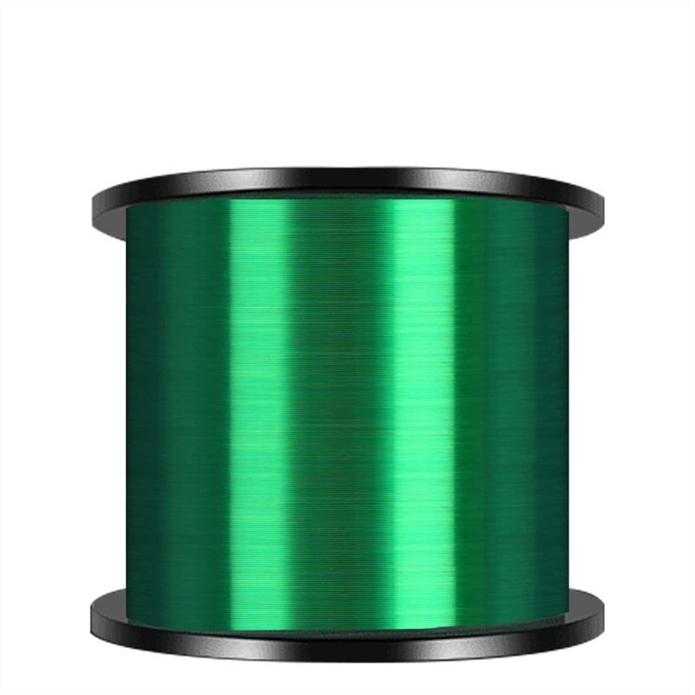 Fishing Lines 1000M Nylon Fishing Line Super Strong Monofilament Line Fluorocarbon Coated Material Saltwater Carp Fishing Line Fishing Tool (Color : 1000M Green, Size : 7.0#)