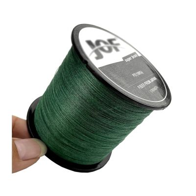 Fishing Lines 500M Multicolor 8 Strands Braided Fishing Line Sea Saltwater Carp Fishing Weave Extreme 100% PE Fishing Tool (Color : Army Green, Size : 500M 0.40MM 61LB)