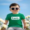 2nd Birthday Shirt boy 2 Year Old Toddler Kids Outfit Second Two t-Shirt Party (Green, 3 Years) view 4