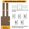 KRYDEX 5.56 Magazine Pouch,MOLLE Mag Holder with Quick Release Magazine Pouch Insert (CB) view 4
