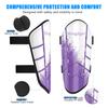 Shin Guards Soccer Youth Kids Boys Girls Toddler Shin Pads Child EVA Cushion Protection Reduce Shocks Injurie Calf Protective Gear Suitable for 4 5 6 7 8 9 10 11 12 Years Old view 4